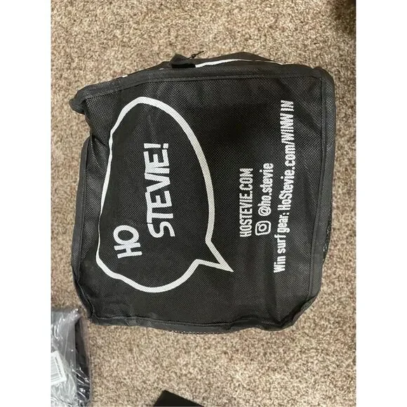 Ho Stevie! SUP Sock - Protective Stretchy Cover For 12' Surf/Paddle Board BK/WH - Picture 2 of 4